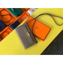 Hermes Original kelly espom leather to go woc Bag H4087 dark grey Tl522UF26
