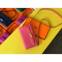 Hermes Original kelly espom leather to go woc Bag H4087 rose Tl526dE28