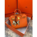 Hermes original Togo Leather HB35O Orange Tl420vj67