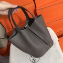 Hermes Picotin Lock PM Bags Original Leather H8688 grey Tl666HW50