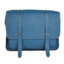 Hermes Steve 32CM Mens Bag Clemence Blue Tl1969HB29