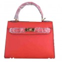 High Quality Hermes Kelly 22cm Tote Bag Calfskin Leather Red Tl1547BH97
