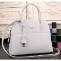High Quality Replica Hermes Bolide 37CM Calfskin Leather Tote Bag B1004 White Tl1079aR54