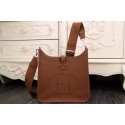 Hot Hermes Evelyne 28cm Messenger Bag Original Leather H1188 Wheat Tl1301Nm85