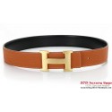 Imitation AAA Hermes 50mm Original Calf Leather Belt HB117-8 Tl3823kf15
