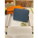Imitation Hermes Constance Wallets espom leather H2298 blue Tl2020QN34