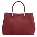 Imitation Hermes Garden Party 36cm Tote Bag Grainy Leather Burgundy Tl1385KV93