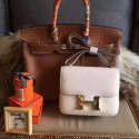 Imitation High Quality Hermes Constance Bag Original Leather H027 Offwhite Tl948HH94