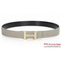 Knockoff Hermes 43mm Calf Leather Belt HB108-16 Tl3901NL80