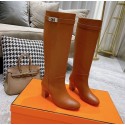 Knockoff Hermes Boots Shoes H28239 Brown Tl3155Bt18