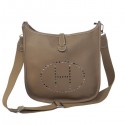 Knockoff Hermes Evelyne Messenger Bag H1608 Grey Tl1732iV87