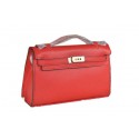 Knockoff Hermes MINI Kelly 22cm Tote Bag Calfskin Leather Red Tl1537yK94