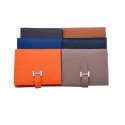 Knockoff High Quality Hermes Bearn Japonaise Bi-Fold Wallet Grainy Leather H68943 Tl2177Lg12