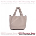 Luxury Hermes Picotin Lock PM Bag in Clemence Leather 8615 Gray Tl1851UV86