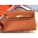 Luxury Replica Hermes MINI Kelly 22cm Tote Bag Calfskin Leather K22 Wheat Tl1035vv50