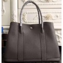 Replica Best Quality Hermes Garden Party 36cm 30cm Tote Bag Original Leather Dark Grey Tl1051Rf83