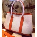 Replica Cheap Hermes Garden Party 36cm Tote Bags Canvas HGP1927 Orange Tl1001QC68