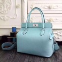 Replica Fashion Hermes Toolbox Bag Original Togo Leather H3259 SkyBlue Tl838HM85