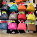 Replica Hermes Bolide 18CM Mini Sheepskin Leather Tote Bag B3388 Tl537YP94