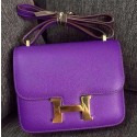 Replica Hermes Constance Bag Calfskin Leather H9999 Violet Tl977BB13