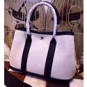 Replica Hermes Garden Party 36cm Tote Bags Canvas HGP1927 RoyalBlue Tl991Kg43