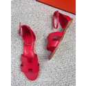 Replica Hermes lady leather Sandals HO844OMF-3 Tl3333ij65