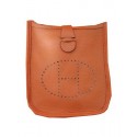 Replica Hermes mini Evelyne Messenger Bag H1608S Orange Tl1484ED66