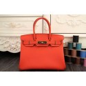 Top Hermes Birkin 35CM 30CM Tote Bag Original Leather HB35O Orange Tl1281yq38