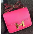 AAA 1:1 Hermes Constance Bag Calfskin Leather H9999 Rose Tl982vi59