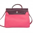 AAA 2012 New Hermes HerBag 31CM Togo leather Bag H9051 Peach Tl1939zK34