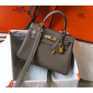AAAAA Hermes Birkin Togo Leather 22590 grey Tl407Qa67