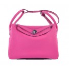 First-class Quality Hermes Lindy 30CM Grainy Leather Shoulder Bag H6207 Rosy Tl1554xO55