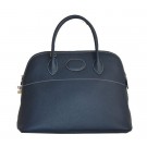 Hermes Bolide 37CM Calfskin Leather Tote Bags H509084 Royal Tl1451DS71
