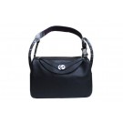 Hermes Lindy 34CM Shoulder Bag in Black Grainy Leather Tl1749uZ84