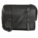 Hermes Steve 35CM Messenger Bag Clemence Leather Black Tl1967bW68