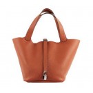 Imitation Hermes Picotin Lock PM Bags Clemence Leather H8615 Blue Tl1414Fo38