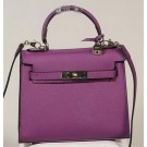 Replica Fashion Hermes Kelly 25cm Tote Bag Togo Leather K2138 Purple Tl1226yI43