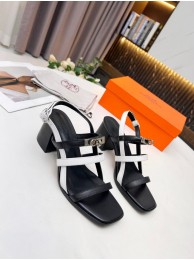 AAA 1:1 Hermes SANDAL 91025-1 Heel 7CM Tl3117yF79