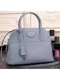 AAA Replica Hermes Bolide 37CM Calfskin Leather Tote Bag B1004 SkyBlue Tl1070Oy84
