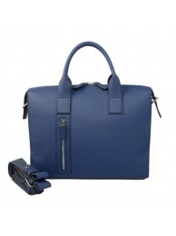 Best 1:1 Hermes Mens Briefcase Calf Leather H1705 RoyalBlue Tl1820OR71