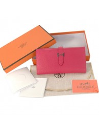 Cheap Copy Hermes Bearn Japonaise Tri-Fold Wallet H308 Peach Tl2320Eq45