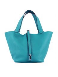 Copy Hermes Picotin Lock MM Bag in Original Leather H8616 Green Tl1462Kn92
