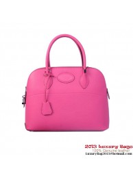 Designer Hermes Bolide Tote Bags Calf Leather Rose Tl1860vs94