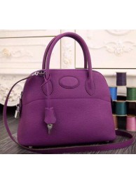 Fake Hermes Bolide 37CM Calfskin Leather Tote Bag B1004 Purple Tl1066EQ38