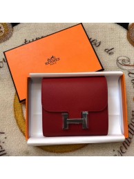 Fake Hermes Constance Wallets espom leather H2297 fuchsia Wallets Tl2044Hj78