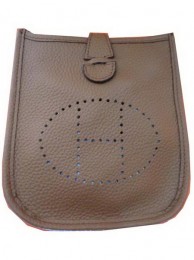 Fake Hermes mini Evelyne Messenger Bag H1608S Khaki Tl1477Qv16