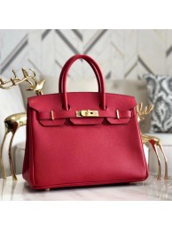 Fake Hermes original Epsom Leather HB35O red&gold Metal Tl570ny77