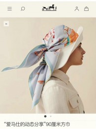 Fake Hermes Scarf HEC00158 Tl4351EQ38