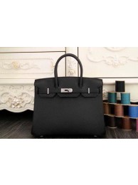First-class Quality Hermes Birkin 35CM 30CM Tote Bag Original Leather HB35O Black Tl1283Sf41