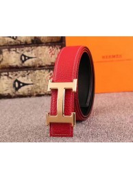 Hermes 40mm Belt H170417 Red Tl3562bT70